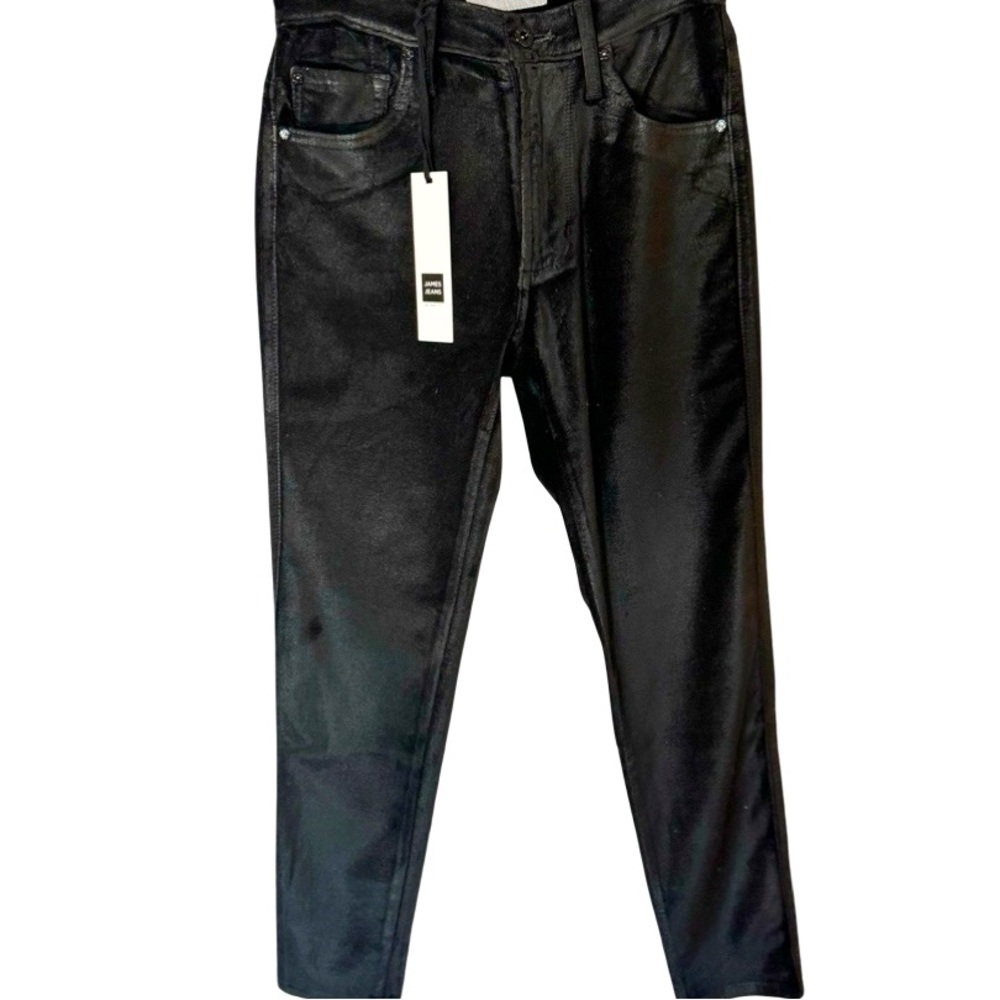 JAMES JEANS High Class Skinny Ankle Black Glisten
NWT